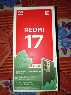 New Xiaomi Redmi 17 128 GB Black