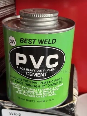 Best Weld 717-21 Heavy Duty Clear PVC Cement
