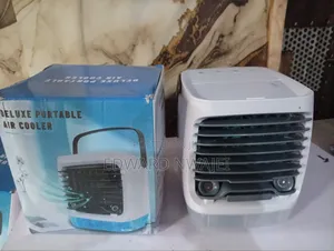 Deluxe Mini Portable Air Cooler & Humidifier Desktop Fan