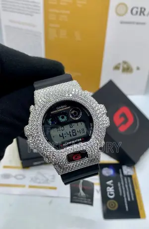 VVS Moissanite G-Shock Watch