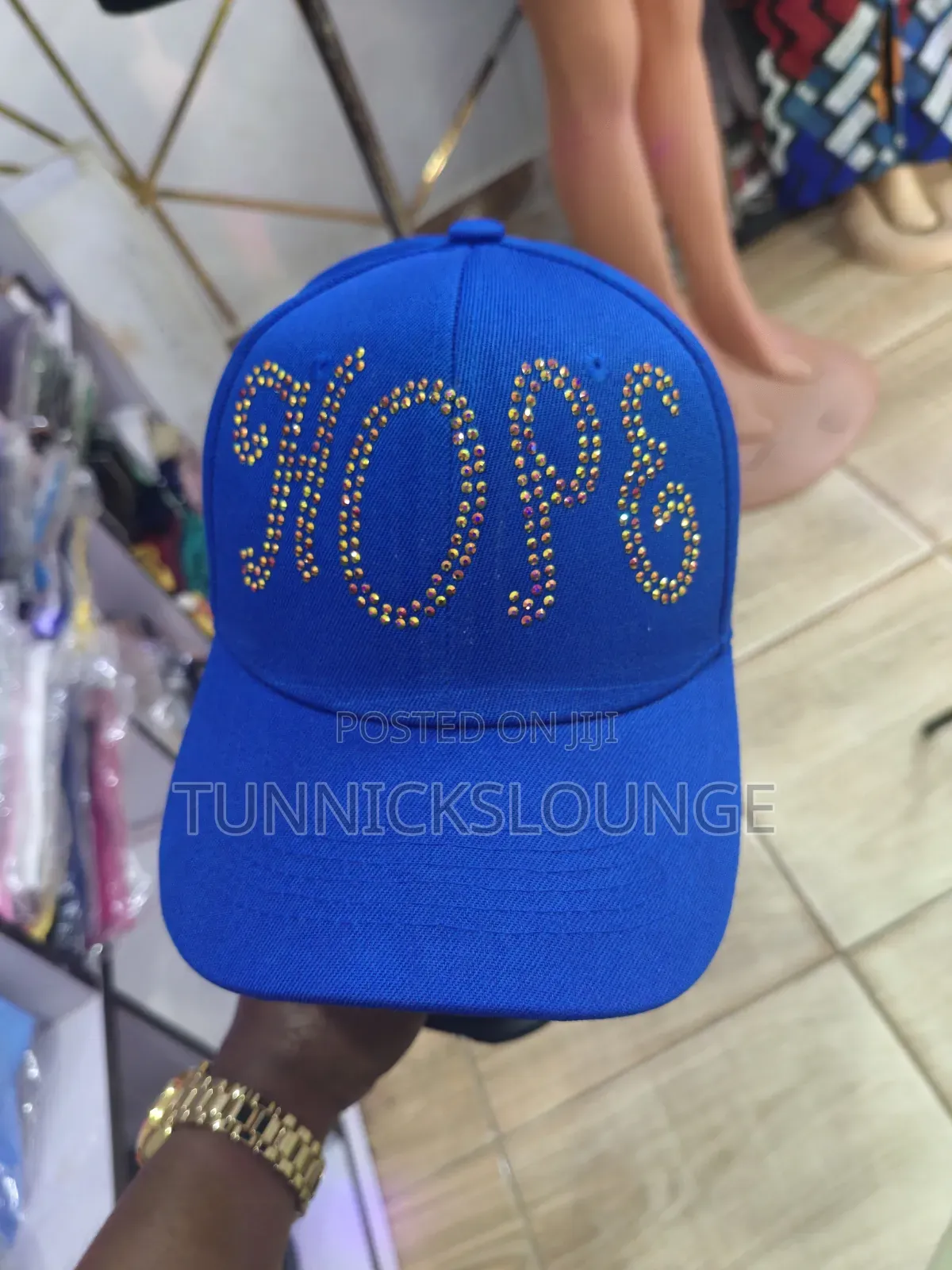 Customized Stoned Caps