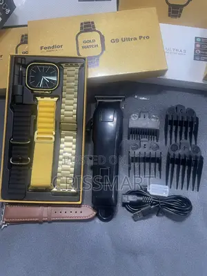 Free Rechargeable Clipper and Smartwatch