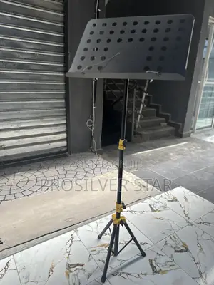 Professional Adjustable Music Stand With Tripod Base