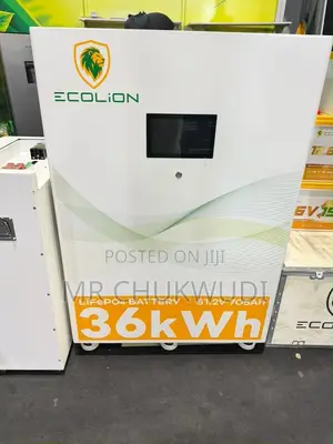 36kwh 51.2v Ecolion Solar Lithium Batteries Is Available
