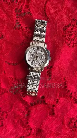 Burberry BU1360 Stainless Steel Men's Wristwatch – Silver