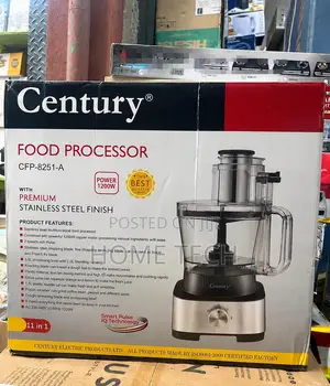 Century 11-in-1 Multifunctional Food Processor & Yam Pounder (1200W)