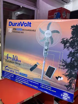 18” 3in1 Lithium Rechargeable Standing Fan