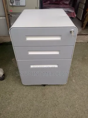 A 3 Drawer Metal Cabinet
