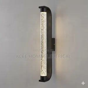 Modern Luxury Acrylic LED Wall Light – Black or Gold Finish