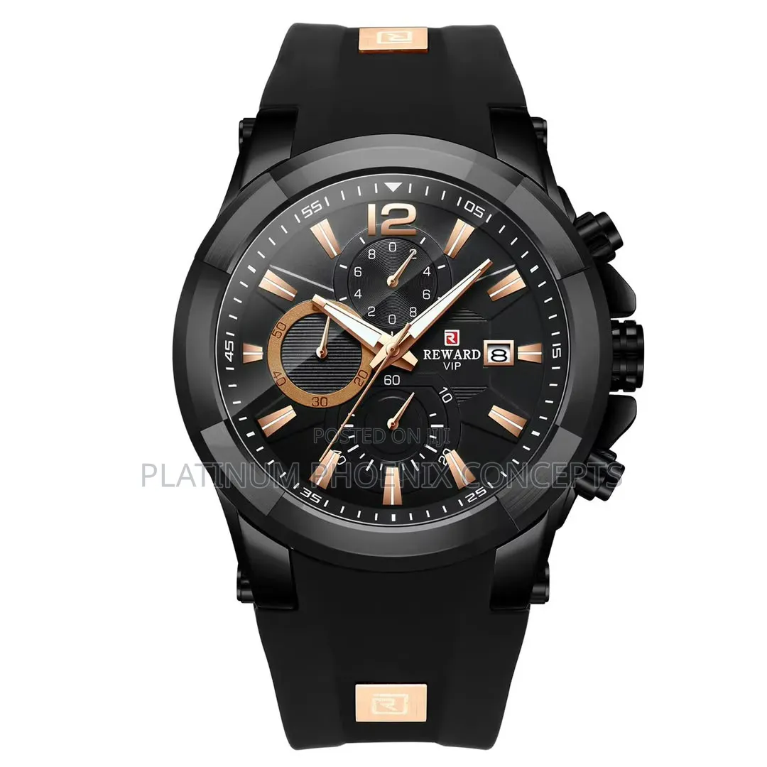 Reward Rubber Silicone Strap Watch