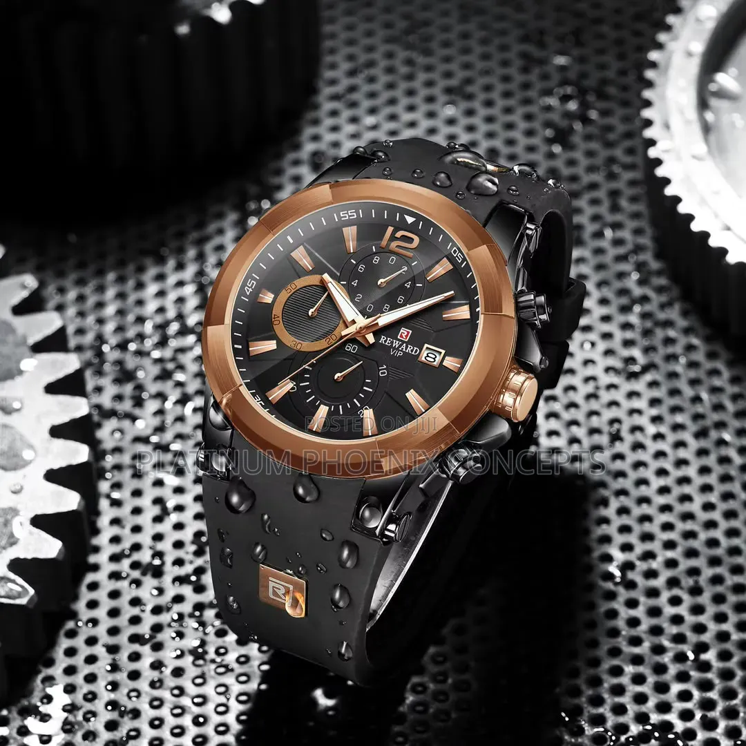 Reward Rubber Silicone Strap Watch