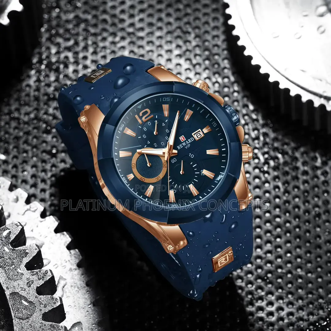 Reward Rubber Silicone Strap Watch