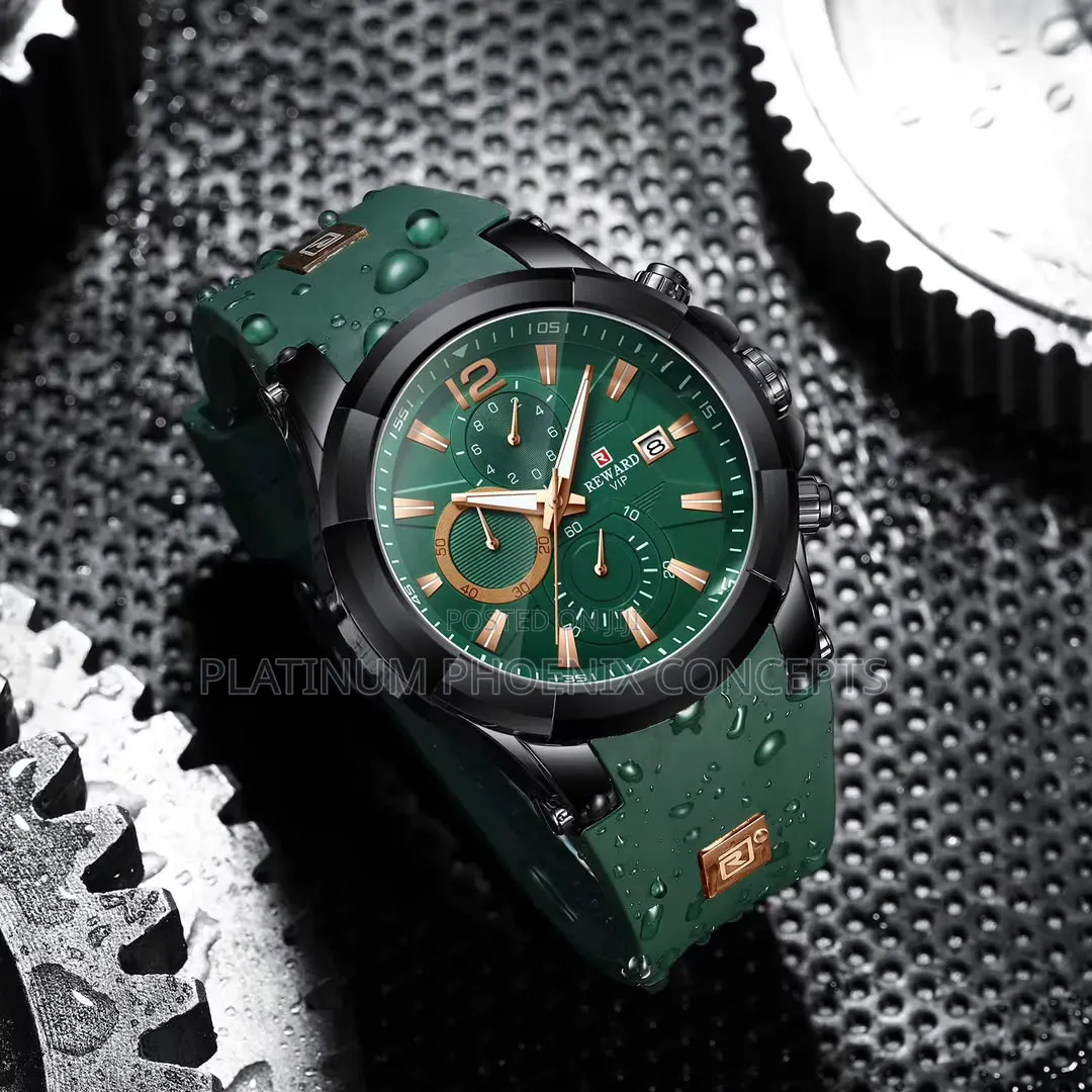Reward Rubber Silicone Strap Watch