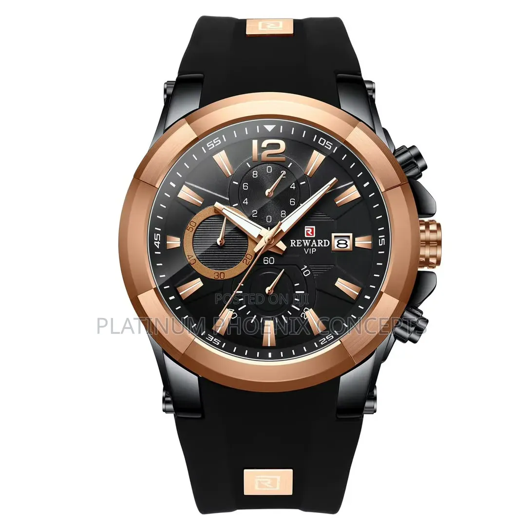 Reward Rubber Silicone Strap Watch