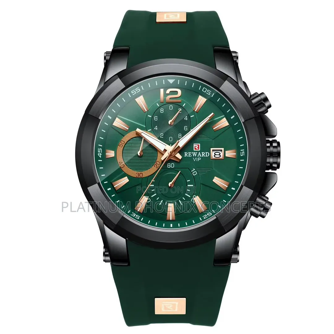 Reward Rubber Silicone Strap Watch