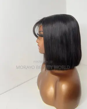 10” Crop Fringe Bone Straight