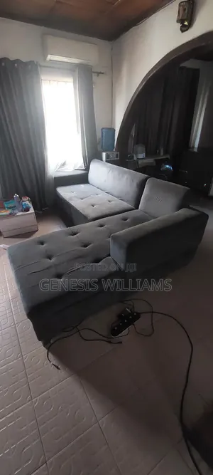 Grey L Shape Couch