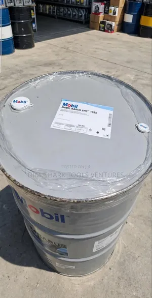208 Litre of Mobil Rarus SHC 1025, a Supreme Performance Synthetic Oil