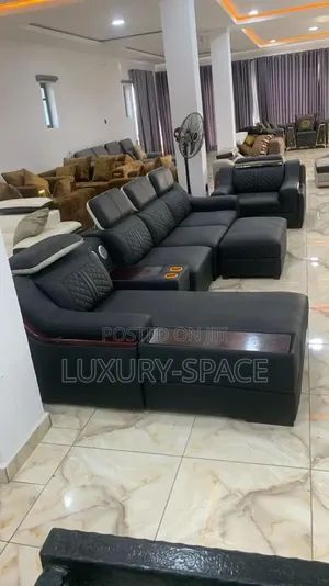 Luxury Sofa Set With in Built Bluetooth Speakers