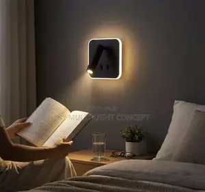 Bedroom Bedside Reading Light With USB