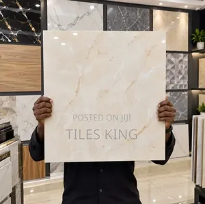 Premium Cream & Gold Marble-Effect Tiles