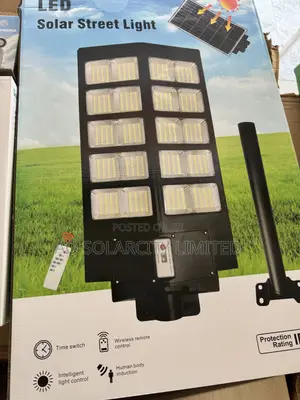 High Configuration Solar Sensor Street Light Inbuilt Panel BMW Style