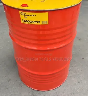 209 Litre Drum of Shell Corena S3 P 100 Industrial Air Compressor Oil