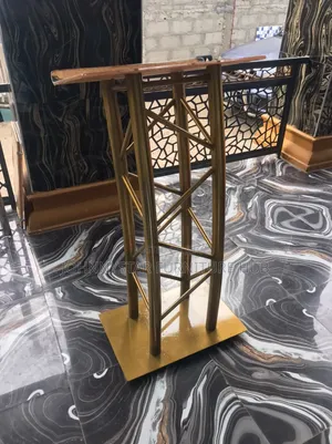 Morden Gold Johnnystar Acrylic Church Pulpits