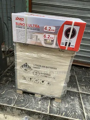6.5kwh Phosphate Lithium Ion Battery 25.1v and 6.2kva Inverter Sako