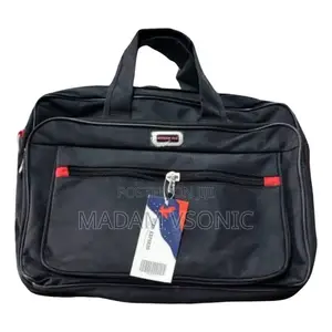 Top Quality Star Express Corporate Office Black Leather Laptop Bag