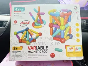 Kids Variable Magnetic Rod Building Blocks (42 Pieces)