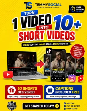 I Will Turn 1 Long Video Into 10+ Viral Shorts