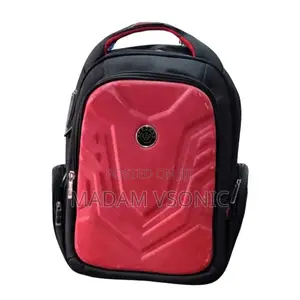 Stylish HP Power Red and Black Colour Backpack Bag