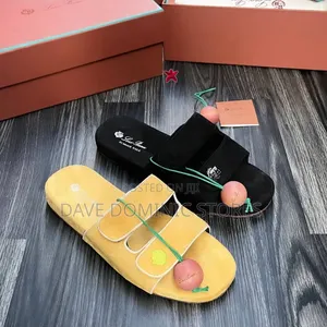 Loro Piana Waikiki Suede Double-Grip Sandals (Highest Quality)