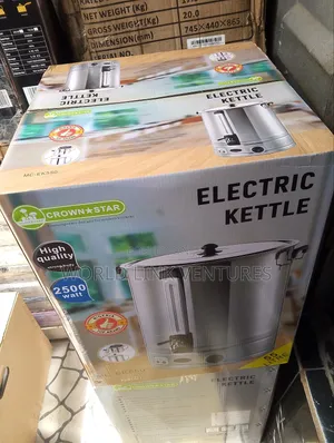 Crown Star High Quality Electric Kettle 2500 Watts
