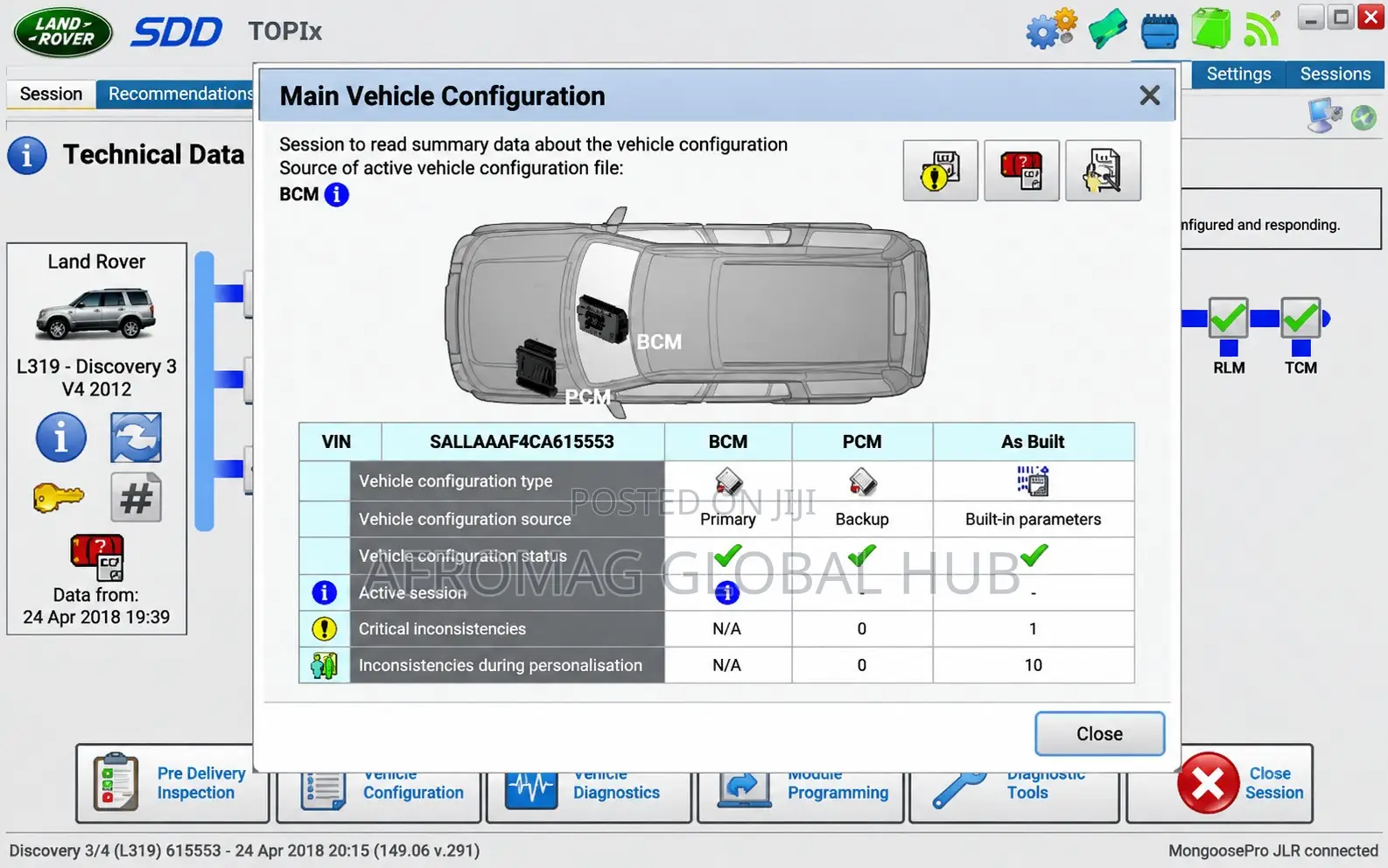Auto Diagnostics Software