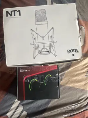 Rode Nt1 and Scarlett 2i2 4th Gen for Sale