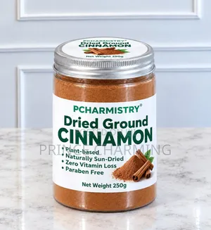 Pcharmistry Dried Ground Cinnamon 250g Heritage Size