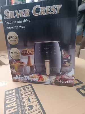 Silver Crest Extra Large Capacity Digital Air Fryer.
