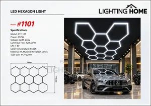 Led Hexagon Light by 11