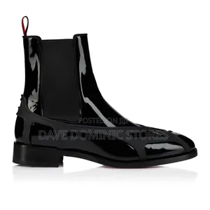 Christian Louboutin Chelsea Gorp Boot (Tech-Wear Exoskeleton Cage.)
