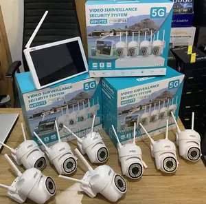 8-Channel Wireless PTZ CCTV Camera Kit With LCD Monitor(WPK802)