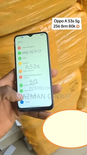 New Oppo A53S 5G 128 GB Purple