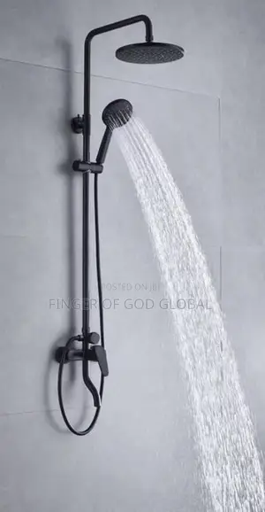 Black Surface Shower