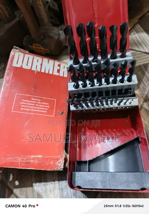 Original Dormer A190 (No. 18) Jobber Drill Bit Set.