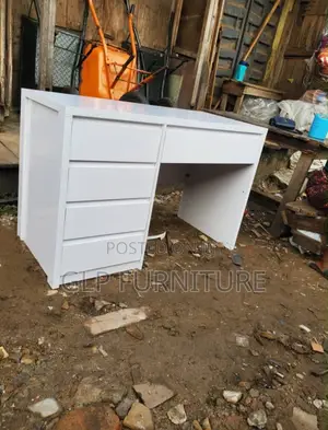 White Office Table