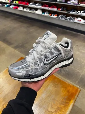 Nike P-6000 in the Metallic Silver Colorway (Highest Quality)