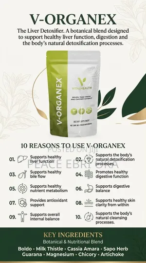 v-Organex – Herbal Liver & Digestive Wellness Support!