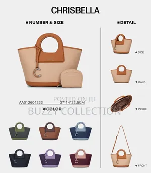 Premium Luxury Stylish Chris Bella Handbag