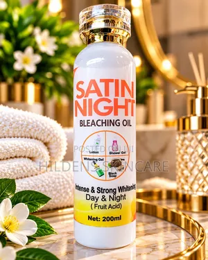Satin Night Bleaching Oil 200ml – Fruit Acid Day & Night Body Oil